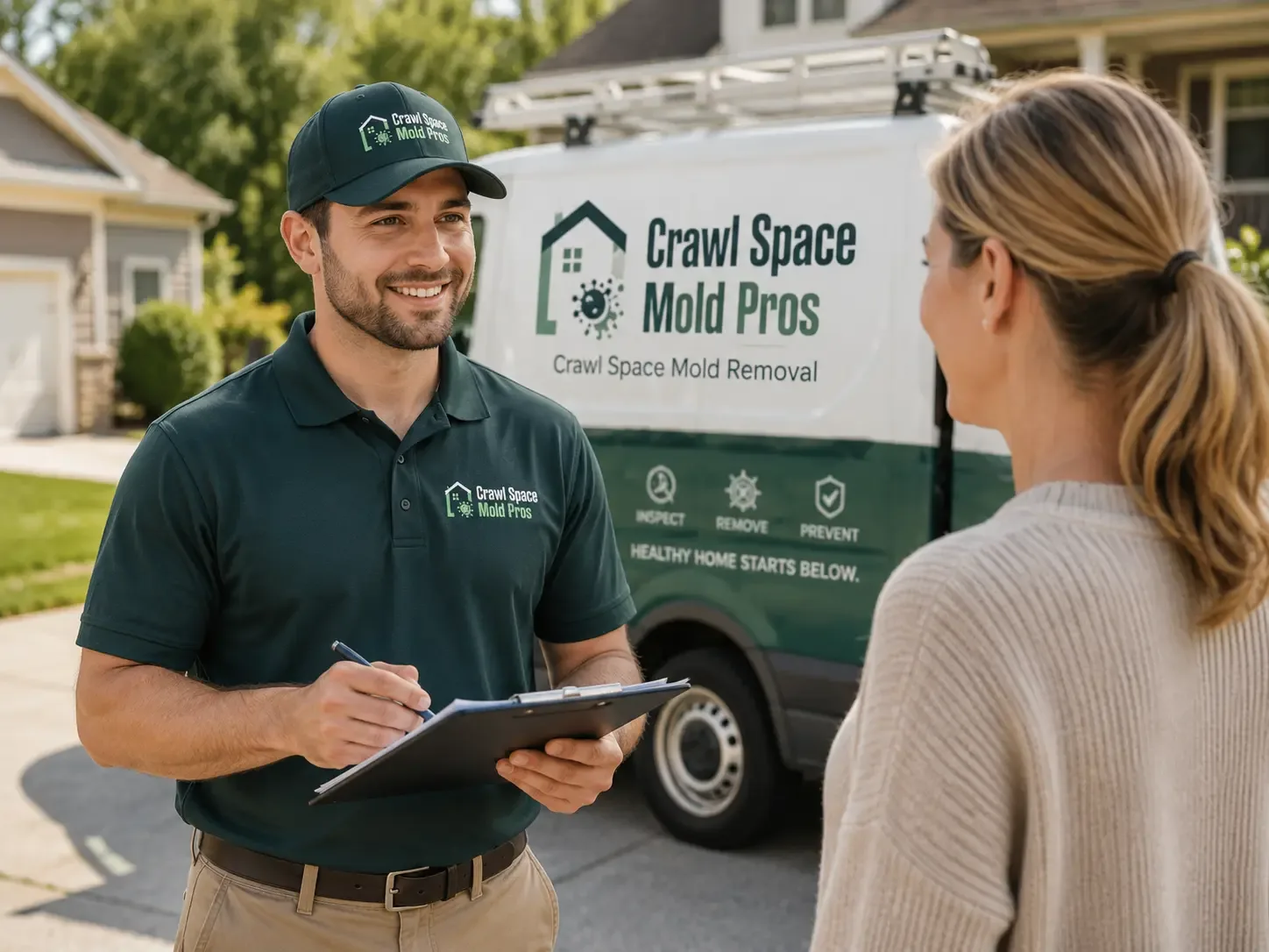 Crawl Space Mold Removal Lowden, IA FAQs